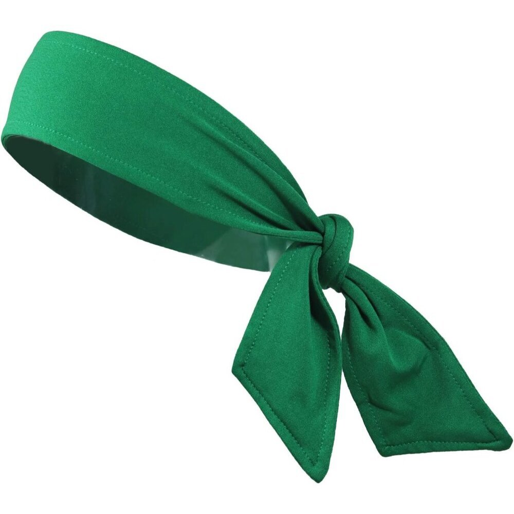 Headbands Tie on Headband for Women Men Running Athletic Hair Head Band Elastic